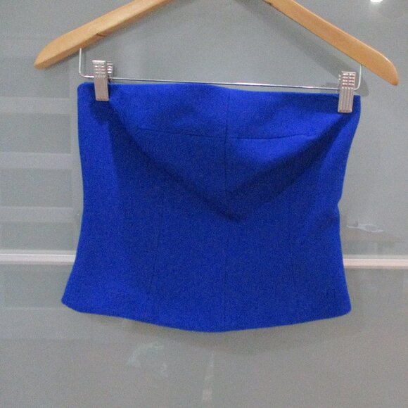 Zara Cobalt Bustier - Picture 1 of 3